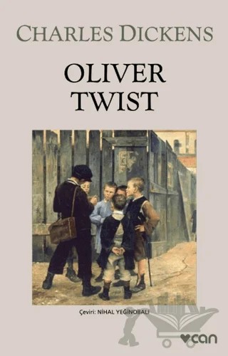 Oliver Twist – Charles Dickens – Can Yayınları kitap kapağı