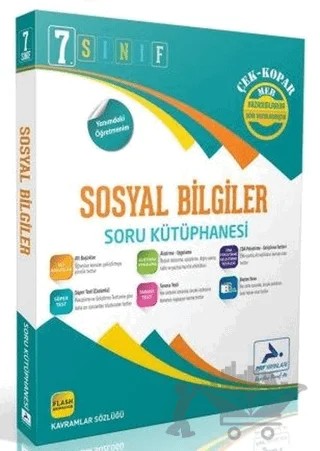 7. Sınıf Sosyal Bilgiler Soru Kütüphanesi – Kolektif – Paraf Yayınları kitap kapağı