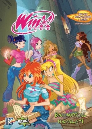 Winx Club #17 – Balmoral Hayaleti – Iginio Straffi – Komikşeyler Yayıncılık kitap kapağı