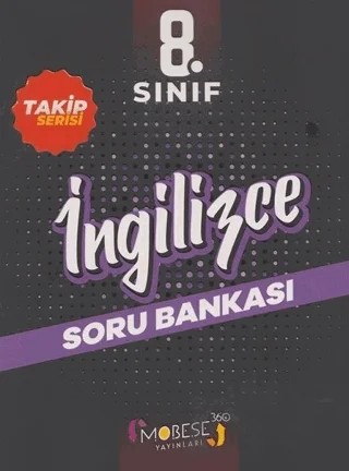 8. Sınıf İngilizce Takip Serisi Soru Bankası – Kollektif – Mobese 360 Yayınları kitap kapağı