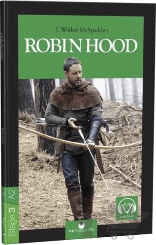 Robin Hood - Stage 3 - İngilizce Hikaye – J. Walker McSpadden – MK Publications kitap kapağı