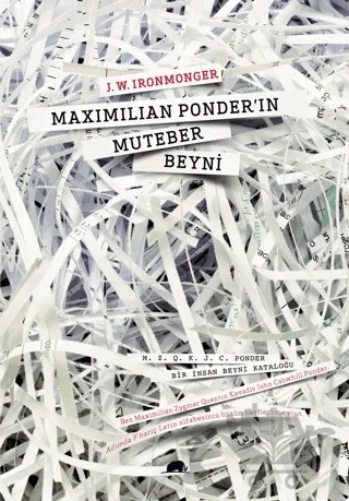 Maximilian Ponder’ın Muteber Beyni – J. W. Ironmonger – Kolektif Kitap kitap kapağı