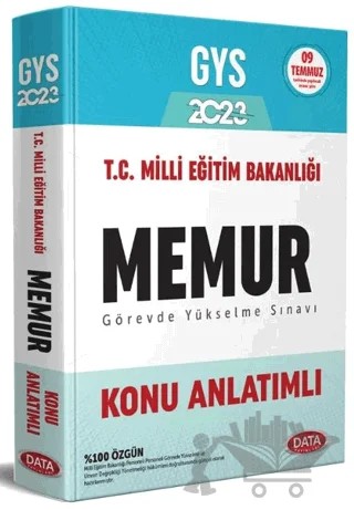Milli Eğitim Bakanlığı Memur GYS Konu Anlatımlı – Kolektif – Data Yayınları kitap kapağı