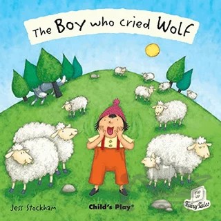 The Boy Who Cried Wolf – Kolektif – Child's Play kitap kapağı