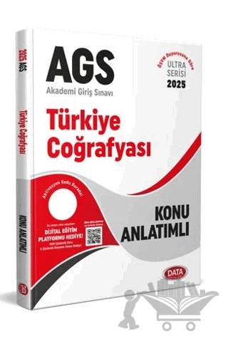 2025 AGS Ultra Serisi Türkiye Coğrafyası Konu Anlatımlı – Komisyon – Data Yayınları kitap kapağı