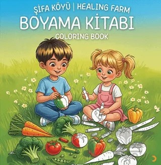 Şifa Köyü – Healing Farm Boyama Kitabı Coloring Book – Merve Tüfekçi Emre – Cinius Yayınları kitap kapağı