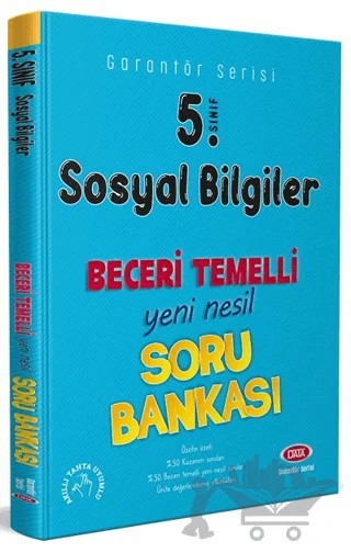 5. Sınıf Sosyal Bilgiler Beceri Temelli Soru Bankası – Kolektif – Data Yayınları kitap kapağı