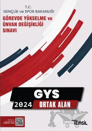 Gençlik ve Spor Bakanlığı Görevde Yükselme ve Ünvan Değişikliği Sınavı Ortak Alan Konu Anlatımı – Sami Sönmez – Temsil Kitap kitap kapağı
