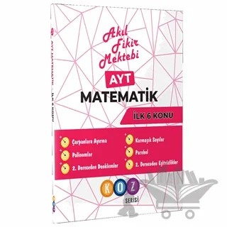 AYT Matematik Koz Serisi – Kolektif – Akıl Fikir Mektebi kitap kapağı