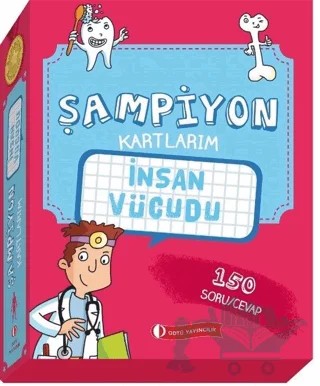 İnsan Vücudu - Şampiyon Kartlarım – Kolektif – ODTÜ Geliştirme Vakfı Yayıncılık kitap kapağı