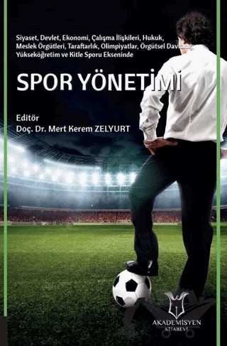 Spor Yönetimi – Mert Kerem Zelyurt – Akademisyen Kitabevi kitap kapağı