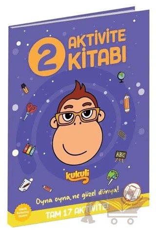 Kukuli Aktivite Kitabı - 2 – Buket Kurt, Serhat Akdeniz – Beta Kids kitap kapağı