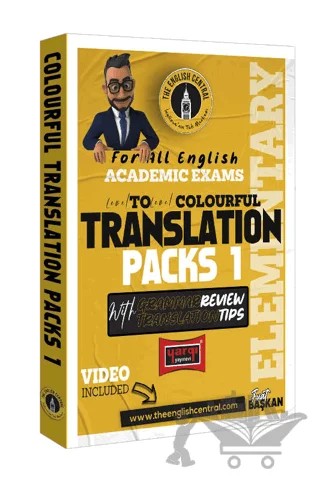 Yargı Yayınları 2023 Tüm İngilizce Akademik Sınavlar İçin Çeviri Fasikülleri Gramer Özeti Çeviri İpuçları Translation Packs 1 (Elemantary) – Fuat Başkan – Yargı Yayınevi kitap kapağı
