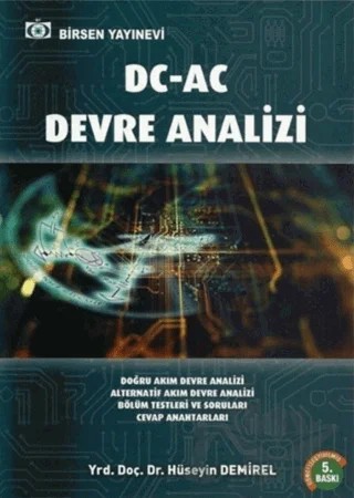 DC - AC Devre Analizi – Hüseyin Demirel – Birsen Yayınevi kitap kapağı