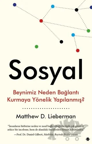 Sosyal – Matthew D. Lieberman – Görünmez Adam Yayıncılık kitap kapağı