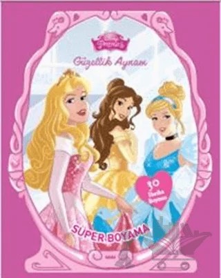 Disney Prenses Güzellik Aynam Süper Boyama – Kolektif – Doğan Egmont Yayıncılık kitap kapağı