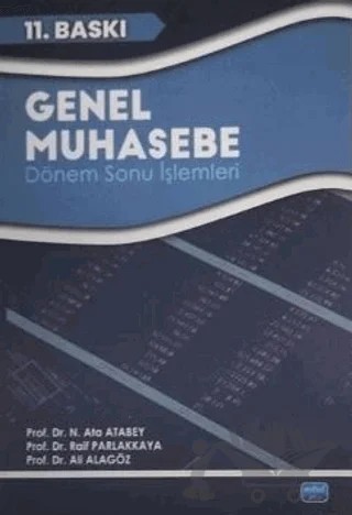 Genel Muhasebe – Ali Alagöz, N. Ata Atabey, Raif Parlakkaya – Nobel Akademik Yayıncılık kitap kapağı