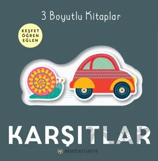 Karşıtlar - 3 Boyutlu Kitaplar – Kolektif – Remzi Kitabevi kitap kapağı
