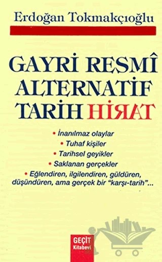 Gayri Resmi Alternatif Tarih – Erdoğan Tokmakçıoğlu – Geçit Kitabevi kitap kapağı