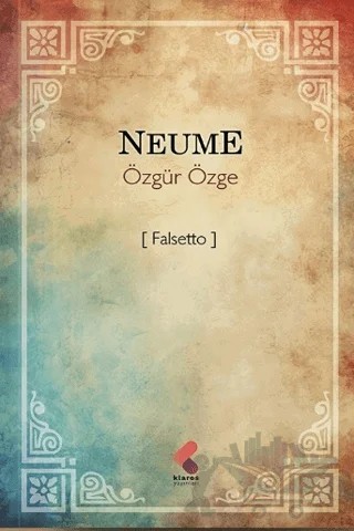 Neume – Özgür Özge – Klaros Yayınları kitap kapağı