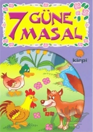 7 Güne 7 Masal Lila – Derleme – Kirpi Yayıncılık kitap kapağı
