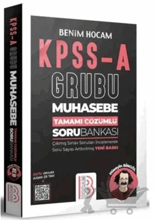KPSS A Grubu Muhasebe Tamamı Çözümlü Soru Bankası – Kolektif – Benim Hocam Yayınları kitap kapağı