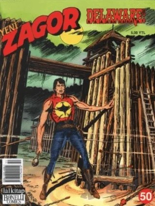 Yeni Zagor Sayı: 50 Delaware! – Lal Kitap kitap kapağı
