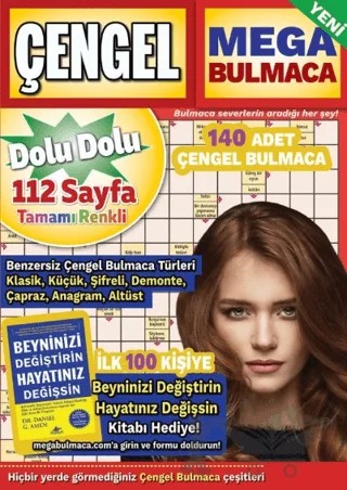 Mega Çengel Bulmaca 16 – Bertan Kodamanoğlu – Maxi Yayıncılık kitap kapağı