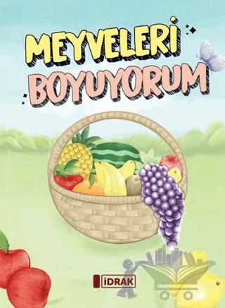 Meyveleri Boyuyorum – Ayşegül Ceylan – İdrak Yayınları kitap kapağı