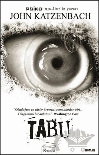 Tabu – John Katzenbach – Koridor Yayıncılık kitap kapağı