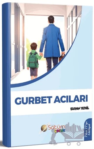 Gurbet Acıları – Burhan Yetkil – Satürn Yayınları kitap kapağı