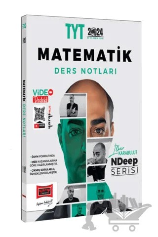 2024 NDeep Serisi TYT Matematik Video Ders Notları – İlker Karabulut – Yargı Yayınevi kitap kapağı