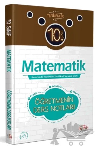 10. Sınıf Matematik Öğretmenin Ders Notları – Kolektif – Editör Yayınevi kitap kapağı
