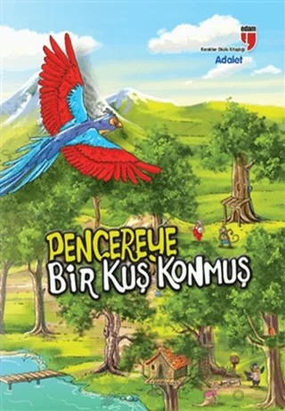 Pencereye Bir Kuş Konmuş – Neriman Karatekin – EDAM kitap kapağı