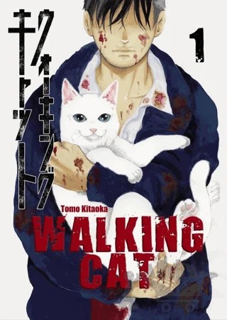 Walking Cat – Tomo Kitaoka – Uykulu Kahve Yayınevi kitap kapağı