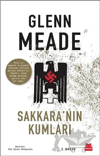 Sakkara’nın Kumları – Glenn Meade – Kırmızı Kedi Yayınevi kitap kapağı