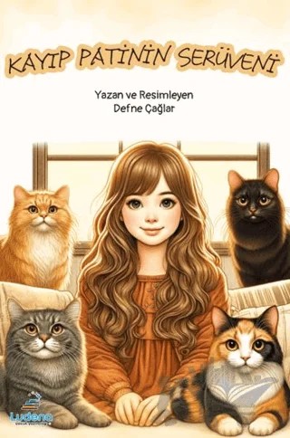 Kayıp Patinin Serüveni – Defne Çağlar – Ludena Çocuk Yayınları kitap kapağı