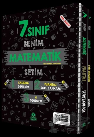 7. Sınıf Benim Matematik Setim – Seçkin Göksu – Örnek Akademi kitap kapağı