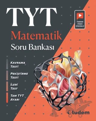 TYT Matematik Soru Bankası – Kolektif – Tudem Yayınları - Bayilik kitap kapağı