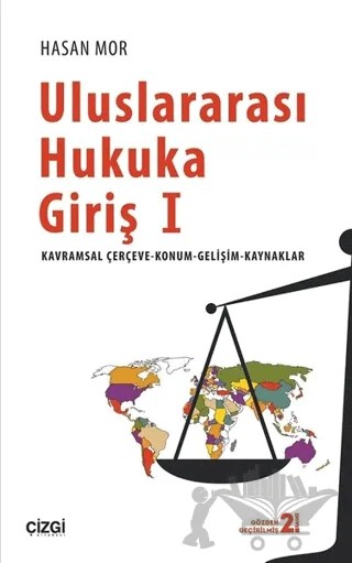 Uluslararası Hukuka Giriş 1 – Hasan Mor – Çizgi Kitabevi Yayınları kitap kapağı