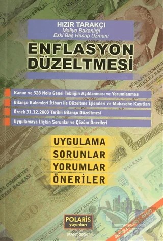 Enflasyon Düzeltmesi – Hızır Tarakçı – Polaris Yayınları kitap kapağı