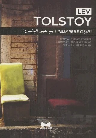 İnsan Ne İle Yaşar – Lev Nikolayeviç Tolstoy – Muarrib kitap kapağı