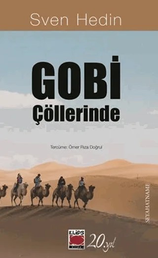 Gobi Çöllerinde – Sven Hedin – Elips Kitap kitap kapağı