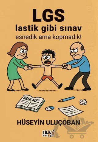 Lastik Gibi Sınav – Hüseyin Uluçoban – Tilki Kitap kitap kapağı
