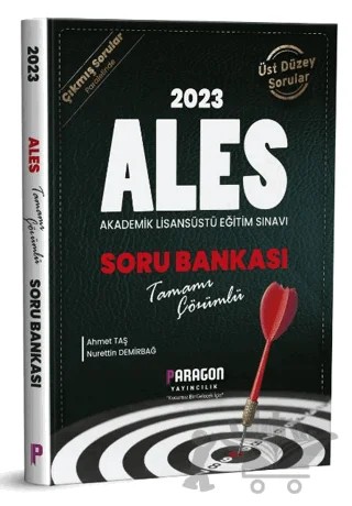 2023 ALES Soru Bankası – Ahmet Taş, Nurettin Demirbağ – Paragon Yayıncılık kitap kapağı