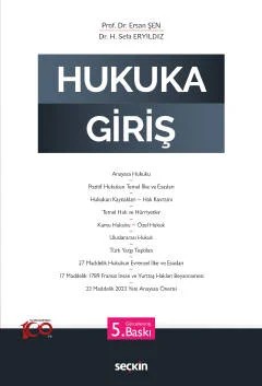 Hukuka Giriş – Ersan Şen, H. Sefa Eryıldız – Seçkin Yayıncılık kitap kapağı