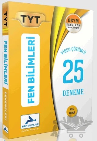 TYT Fen Bilimler 25 Deneme Sınavı – Kolektif – Paraf Yayınları kitap kapağı