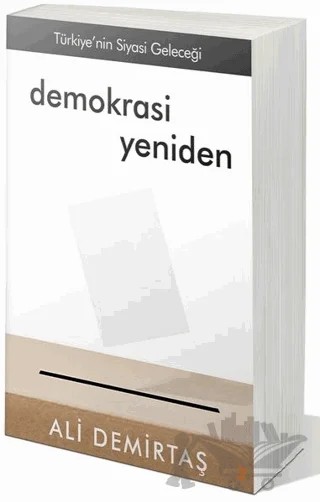Demokrasi Yeniden Türkiye’nin Siyasi Geleceği – Ali Demirtaş – Cinius Yayınları kitap kapağı
