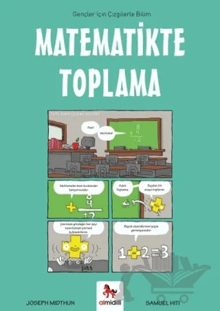 Matematikte Toplama - Gençler İçin Çizgilerle Bilim – Joseph Midthun – Almidilli kitap kapağı