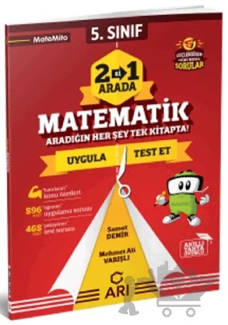 5. Sınıf Matemito 2 si 1 Arada Matematik – Kolektif – Arı Yayıncılık kitap kapağı